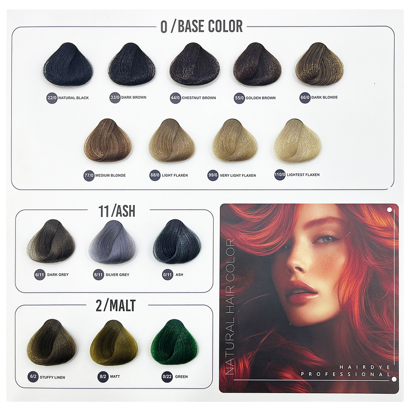 60ML 2 Hair Dye Color Kit
