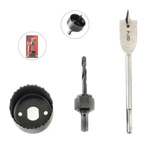 3 uds. De hojas de sierra de pala para carpintería, mandriles, brocas, juego de sierra perforadora - Product Image 1