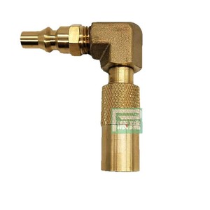 Adaptador universal de latón de conexión rápida para parrilla exterior, accesorio de barbacoa de 3/8 pulgadas, accesorio metálico - Product Image 2