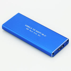 علبة خارجية لمحرك الأقراص الصلبة SSD من نوع NGFF M.<span class=keywords><strong>2</strong></span> إلى USB3.0، صندوق HDD SSD، علبة SATA M2 إلى USB3.0 SSD من تشونغهي - Product Image 4