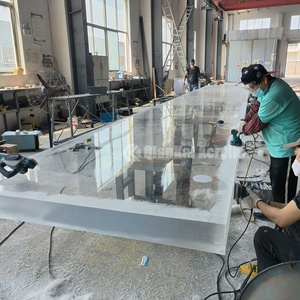 Piscina de Lujo <span class=keywords><strong>para</strong></span> el Hogar, Pared de Vidrio Transparente, Spa de Natación Acrílico, Piscina Elevada Transparente <span class=keywords><strong>para</strong></span> Exteriores, Jacuzzi de Fibra de Vidrio - Product Image 6