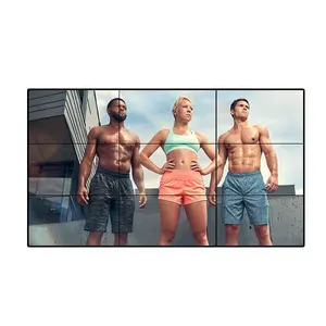 65 inç dar çerçeve 3.5mm lcd video duvar kapalı akıllı ekleme ekran 4K ekran çoklu panel <span class=keywords><strong>tv</strong></span> duvar - Product Image 1