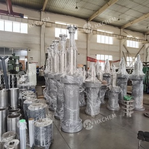 Reactor Químico Industrial Horizontal Continuo con Agitación, bibo HXCHEM NUEVO, con Sello ASME U, 5000L, para Lixiviación Ácida e Hidrometalurgia - Product Image 2