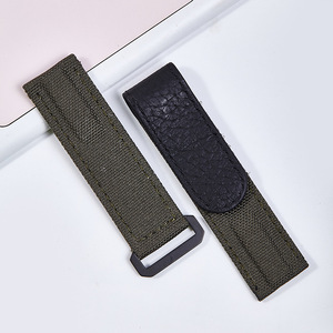 Correa de Reloj de Lona de Nailon Premium de 20 mm con Cierre de Gancho y Bucle para Hombre, Correa de Repuesto Deportiva Transpirable, Duradera y de Estilo Outdoor - Product Image 6