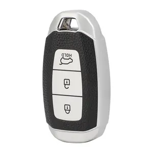 for Hyundai Key Shell, Key Fob Cover Case fit Hyundai Fe Palisade Kona Elantra GT, fit for Hyundai remote entry key cas