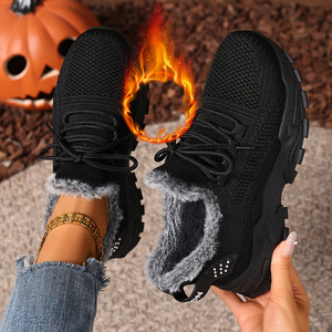 <span class=keywords><strong>Scarpe</strong></span> Sportive Invernali da Donna, Calde e Imbottite, Stile Coreano alla Moda, Versatili per Camminare, Sneakers Casual Atletiche - Product Image 1