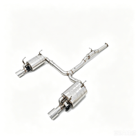 Système d'échappement Valvetronic haute performance pour S2000 AP1/AP2 2.0/2.2 en acier inoxydable 304 poli miroir 1.5mm/1.2mm