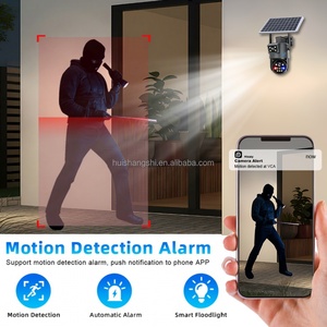 Hieasy 4K 16MP Dual Lens 4g Wifi Solar Dual Screen PTZ Cameras Outdoor Waterproof Color Night Vision IP <b>Security</b> <b>Wireless</b> <b>Camera</b> - Product Image 5