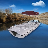 Vente chaude 17.6ft/5.38m Yachts à voile en fibre de verre avec 6 sièges Ferry Boats Jet de sport à bas prix