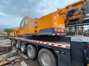 รถเครนเคลื่อนที่แบบติดตั้งบนรถบรรทุก รุ่น X-C-M-G/SANYY QY110 เครื่องยนต์กำลังสูง ขนาด 8/12/25/30/40/50/70/80/90/100 ตัน - Product Image 3