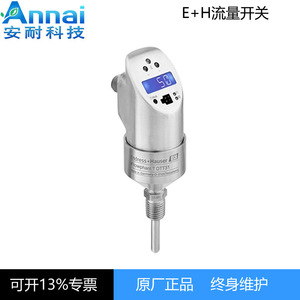 Commutateur de débit ultrasonique Andress+Hauser Flowphant T DTT31, sonde filetée 316L, IP65 IP66, débit moyen - Product Image 2
