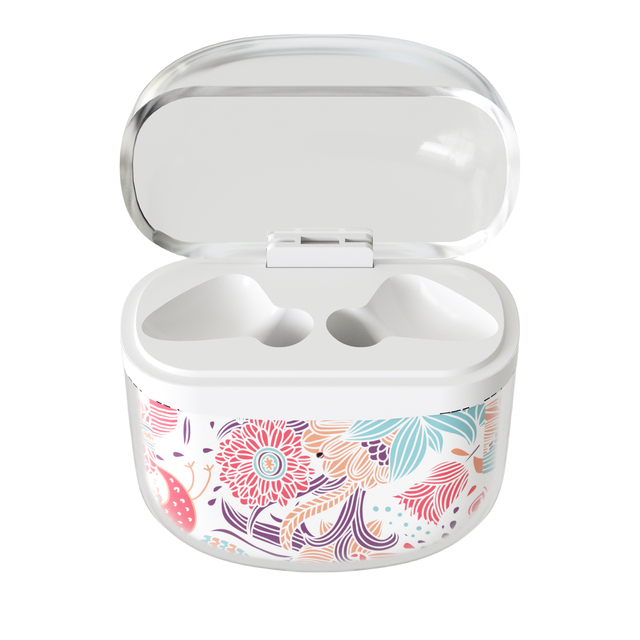 OEM Customized Printing Premium Gift Earphones Waterprinting Color TWS Wireless Bluetooth Earphone Mini Earbuds