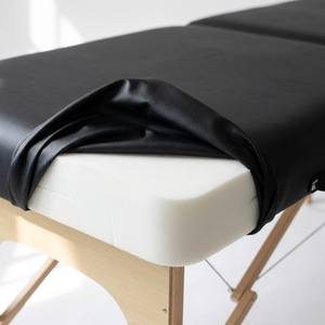 Table de massage pliante professionnelle à 4 sections - Lit réglable avec cadre en bois et repose-tête pour les centres de <span class=keywords><strong>spa</strong></span> et de bien-être - Product Image 5
