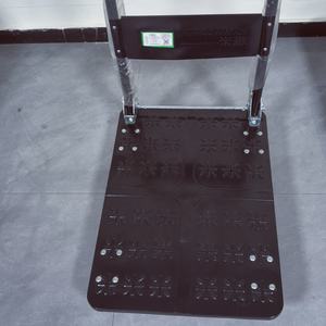 Chariot industriel pliable en acier à haute capacité de charge (800 kg), chariot à main renforcé avec <span class=keywords><strong>plaque</strong></span> de base pour le chargement - Product Image 3