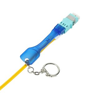 Cable de conexión de fibra LC Simplex DE <span class=keywords><strong>SEGURIDAD</strong></span> Conector de llave desbloqueable Cable de puente de fibra óptica con bloqueo para <span class=keywords><strong>Director</strong></span> - Product Image 3