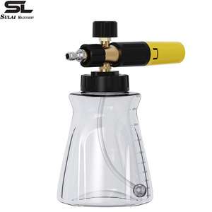 Sulai <b>Machinery</b> Foam Sprayer 1000ml Adjustable Fan Shape <b>Car</b> Wash Manual High Pressure Washer - Product Image 1