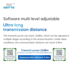 Ebyt ODM E220-900MM22S Minimum size 22dBm lora transmitter <b>receiver</b> module llcc68 lora <b>wireless</b> module lora io module - Product Image 5
