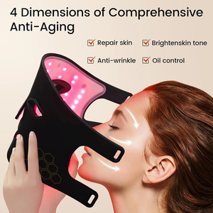 Nuevo Instrumento de Tratamiento con Luz Roja para el Hogar, Máquina de Belleza Facial, Máscara <span class=keywords><strong>LED</strong></span> para el Cuidado de la Piel, Máscara de Tratamiento con Luz Roja Antiarrugas - Product Image 4