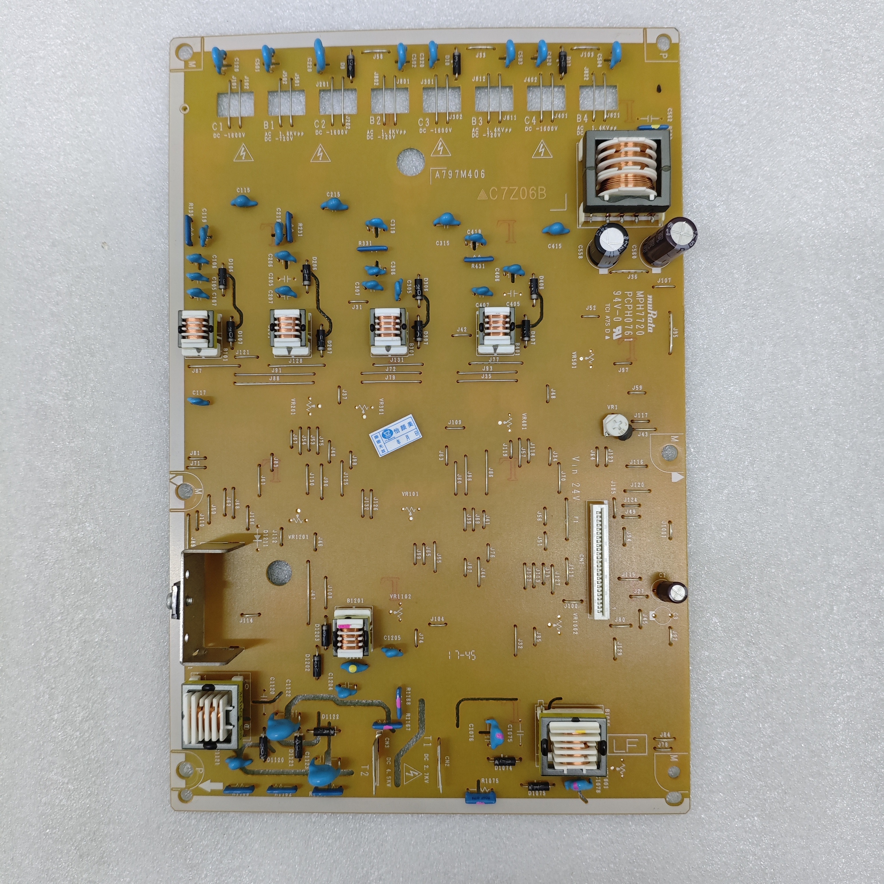 Konica Minolta Bizhub C227 High Voltage Power Supply Board