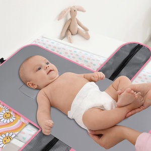 Tout nouveau luxe tissu bébé sacs à couches humide pour bébé <span class=keywords><strong>sac</strong></span> à <span class=keywords><strong>langer</strong></span> panier bébé couche matelas à <span class=keywords><strong>langer</strong></span> - Product Image 6