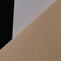 Papier adhésif texturé en pâte de bois blanc, étiquettes d'emballage en papier Vanila