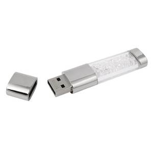 Crystal <b>USB</b> Flash Drive <b>16Gb</b> Metal Design High Speed Data Storage Portable Memory <b>Stick</b> - Product Image 2
