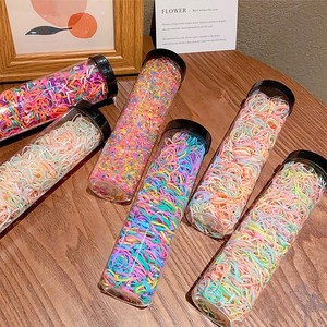 1000 pièces de liens pour cheveux de bébé, élastiques pour cheveux pour tout-petits, nourrissons, filles, petits élastiques fins pour cheveux - Product Image 3
