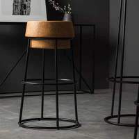 Furgle — chaise de Bar en fer forgé, siège de style nordique avec liège, pour la maison, Design créatif de café