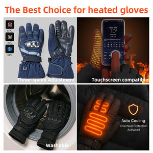 Guantes Calefactables con Protección Contra Sobrecalentamiento, Nuevo Diseño, <span class=keywords><strong>para</strong></span> Hombre/Mujer, Guantes Calefactables <span class=keywords><strong>para</strong></span> Esquiar, Comprar, Andar en Bicicleta, Ciclismo - Product Image 2