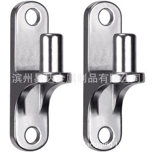 Bisagra de puerta de acero inoxidable para montaje en pared, material 304, diseño industrial de alta resistencia para vallas, portones y accesorios agrícolas. - Product Image 2