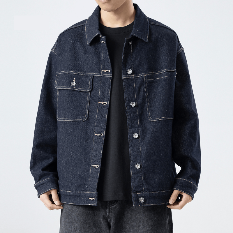 Men s Stylish Casual Solid Color