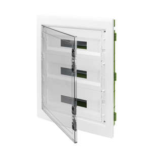 Boîte de jonction Gewiss GW-40610PM en plastique IP40 avec porte transparente pour montage sur plaque de plâtre - Product Image 1