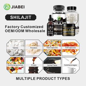 Jabei OEM/ODM Gommes <span class=keywords><strong>Shilajit</strong></span> de marque propre Approvisionnement en usine Gommes de l'Himalaya pur, Gouttes, Capsules - Product Image 3