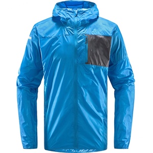 Custom Logo <b>Mens</b> Nylon Breathable <b>Lightweight</b> Anorak Rain Windbreaker Windproof and Waterproof Outdoor <b>Jacket</b> for Hiking Cycling - Product Image 2