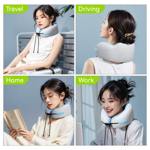 Xách tay hình chữ U Bộ nhớ hình thức du lịch gối xách tay storable máy bay cổ gối cho du lịch với cảm giác mát mẻ cho sử dụng ngoài trời - Product Image 2