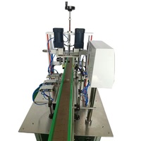 Machine de capsulage de bouteilles en verre cosmétiques stables automatique Machine d'alimentation de bouteilles et machine de vissage de capsulage de bouchons