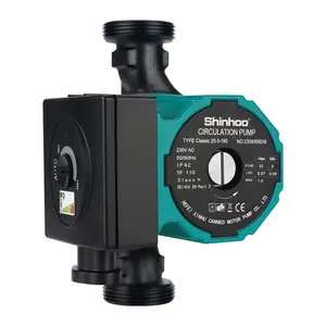Shinhoo clássico 25-5-180 água quente PWM alta eficiência automática casa chuveiro de água quente doméstica circulação de água sistema de bomba