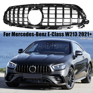 กระจังหน้ารถยนต์สำหรับ Mercedes Benz E Class W213 ปี 2021 2022 E260 E300 E350 ทรง GT สไตล์รถแข่ง  อะไหล่ตกแต่งรถยนต์ - Product Image 1