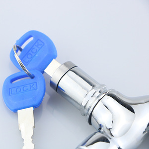 Couvercle de verrouillage extérieur en cuivre antivol à ouverture rapide <span class=keywords><strong>robinet</strong></span> de machine à laver à clé froide unique - Product Image 4