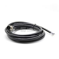 M12 Xcode 8-Pin Kabelstecker RJ45 Ethernet-Kabelstecker-Baugruppe M5 4-Pin Stecker-Buchse Kabelstecker