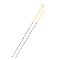Thermomètre pour friture avec sonde en acier inoxydable 304, 0-300 ° Sonde de température d'huile mécanique C pour la friture et la cuisine