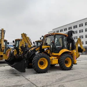 Jcb 3cx4cxフロントエンドホイールローダートラクターCat 420fバックホーローダー中国貿易価格で販売