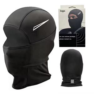 定制全脸覆盖巴拉克拉瓦运动滑雪面罩，黑色针织冬季自行车登山巴拉克拉瓦 - Product Image 1