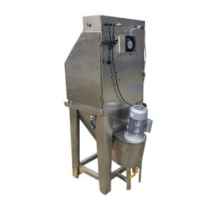 Automatic Water Tumbler Wet Sand Blasting Machine Sand Blaster Cabinet Motor Engine Pump High Productivity Easy Operate - Product Image 4