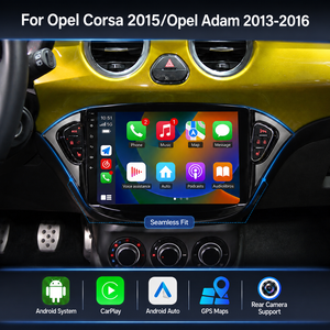 ผู้จัดจำหน่ายขายส่งวิทยุติดรถยนต์ระบบแอนดรอยด์ IPS Capacitive รองรับ CarPlay และ Android Auto เสียงความละเอียดสูง สำหรับ <span class=keywords><strong>Opel</strong></span> <span class=keywords><strong>Corsa</strong></span> <span class=keywords><strong>2015</strong></span> และ <span class=keywords><strong>Opel</strong></span> Adam 2013-2016 - Product Image 1