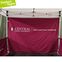 Kustom 3x3 tenda acara lipat tenda dalam ruangan/luar ruangan Logo tenda Gazebo kanopi untuk pesta pameran dagang cetak untuk dipesan