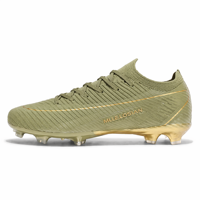 Chaussures de football sur mesure, fabricant chinois de crampons de football pour hommes, chaussures de football à tige basse FG