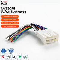 Kabel Harness Konektor Oem Odm Jst Zh Gh Xh Sh Dengan Isolasi Pvc Fleksibel Untuk Sambungan Papan Catu Daya