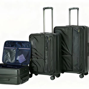 Valise haute résistance en polycarbonate thermoformé avec poche avant et chariot en aluminium pour usage quotidien - Product Image 1