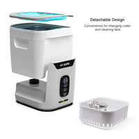 GTSONIC F4 Instrument dentaire électrique détachable 40KHz 50W avec réservoir en acier inoxydable SUS304 et minuterie numérique, ultrasons domestiques